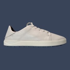 OluKai  Wailea  White/White  Women  s Golf Shoe  20484-4R4R