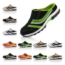 Neu Damen Herren Clogs Hausschuhe Slipper Sabot Freizeit 2103 Schuhe 41-48