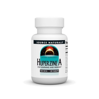 Source Naturals Huperzine A, for Learning and Memory*, 120 Count (Pack of 1) 