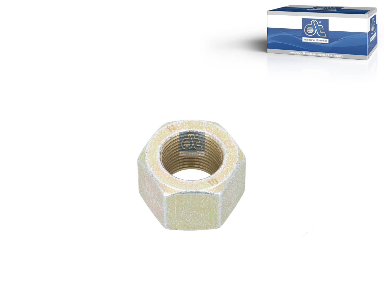 Fits DT SPARE PARTS 5.65075 Nut - M20 thread pitch 1,5 mm Nut M20x1,5