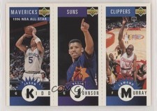 1996-97 Collector's Choice International Spanish Lamond Murray Kevin Johnson 0q3