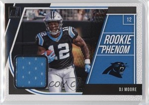 2018 Panini Donruss Rookie Phenom Jerseys DJ Moore #16 RC