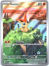 Victini - 208 Sv: Scarlet & Violet Promo Cards - SVP Illustration Rare NM Holo