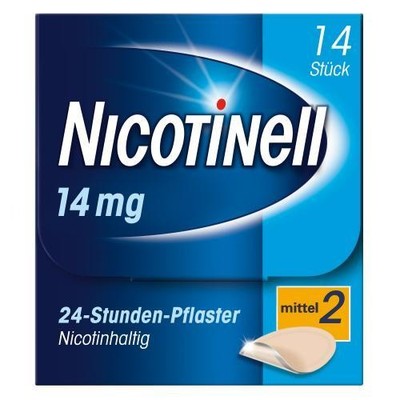 NICOTINELL 35 mg 24 Stunden Pfl.transdermal 14St PZN: 3764548