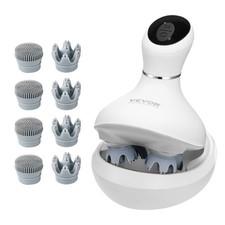 Electric Scalp Massager Rechargeable Head Massager Waterproof Portable