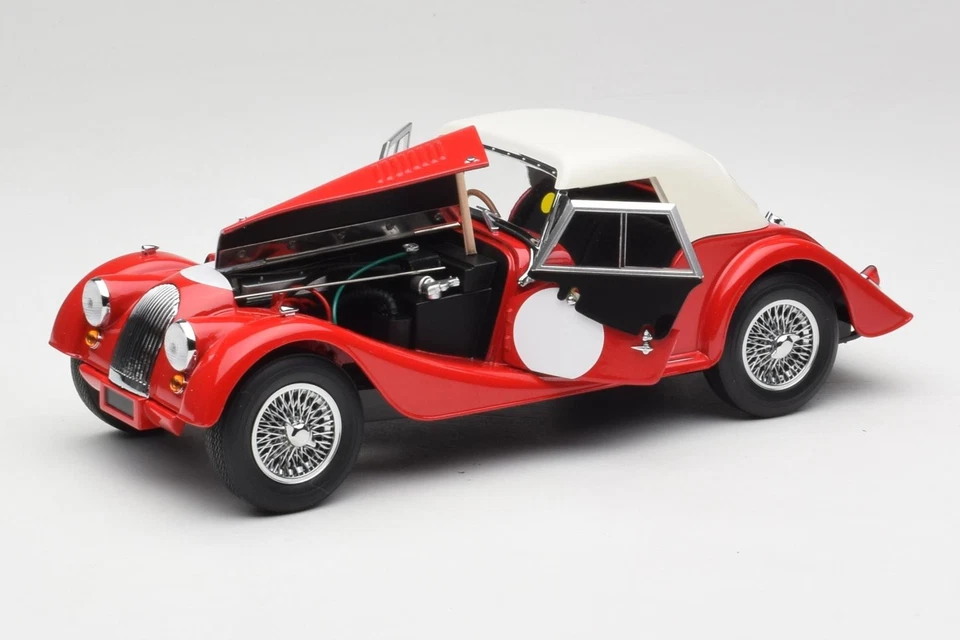 08114R Morgan 4/4 Plus Competition Hardtop Red Kyosho 1/18 - Image 2 of 4