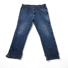 Wrangler Rugged Wear Jeans Men's 42x32 Blue Denim Relaxed Fit Cotton Vintage