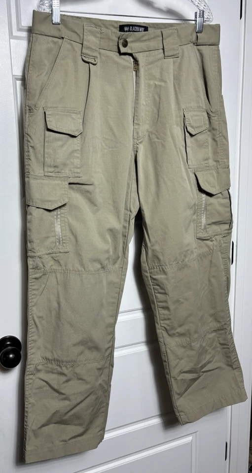 Pantalones militares de carga tácticos Blackhawk Warrior Wear Rip Stop - Para hombre 36x30 Foto 2 de 4
