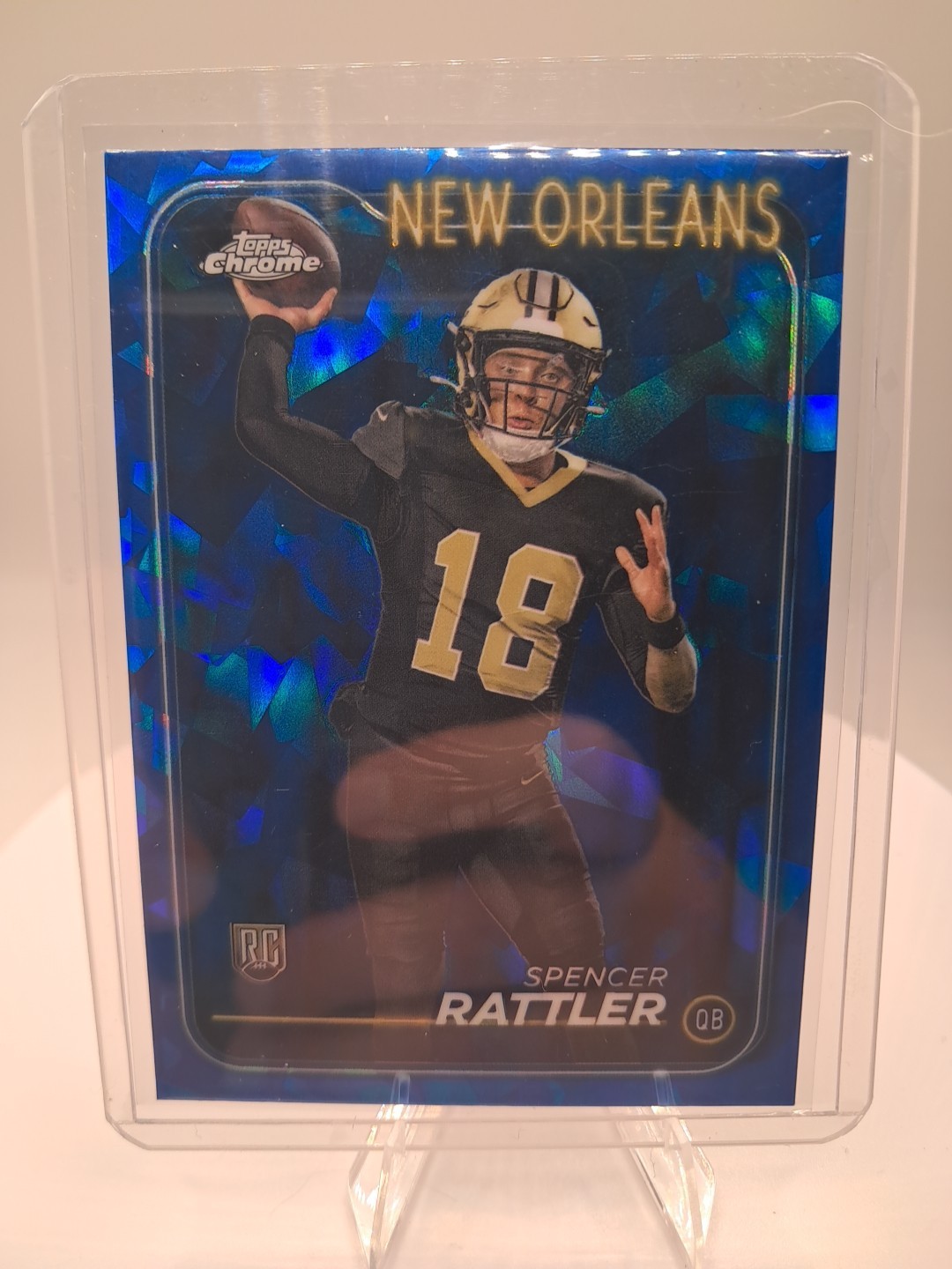 2024 Topps Chrome Sapphire Edition - Rookies Spencer Rattler #213 (RC)