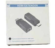 HDMI Transmitter and Receiver HDMI Extender Kit 165Ft RJ45 Extender over Single