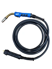 24KD MIG Welding Gun Air-Cooled 250 Amp MIG Torch Euro Quick Connector 15FT/5M