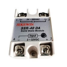 SSR-40DA 40A Solid State Relay Input 3-32V DC Output 24-380V AC SSR-40 DA 