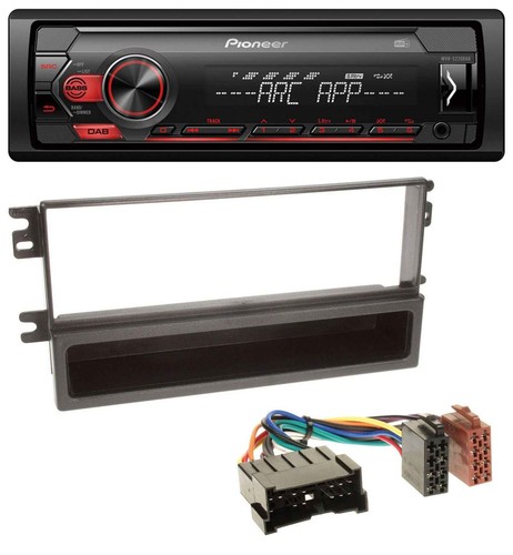 Pioneer DAB 1DIN MP3 AUX USB Autoradio für Kia Shuma 2, Sephia II, Mentor - Bild 1 von 6