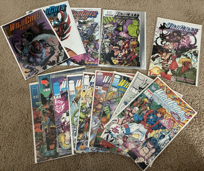 WildCats Covert Action Teams ( 10) & Trilogy(3)  & 1 Source Book + 1 Special ed
