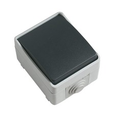 Amig - Single Surface-Mounted Switch Mod.3621 Waterproof IP54 with Maximum