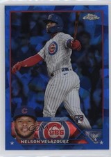 2023 Topps Chrome Update Sapphire Edition Nelson Velazquez Velázquez #USCS31 fm0