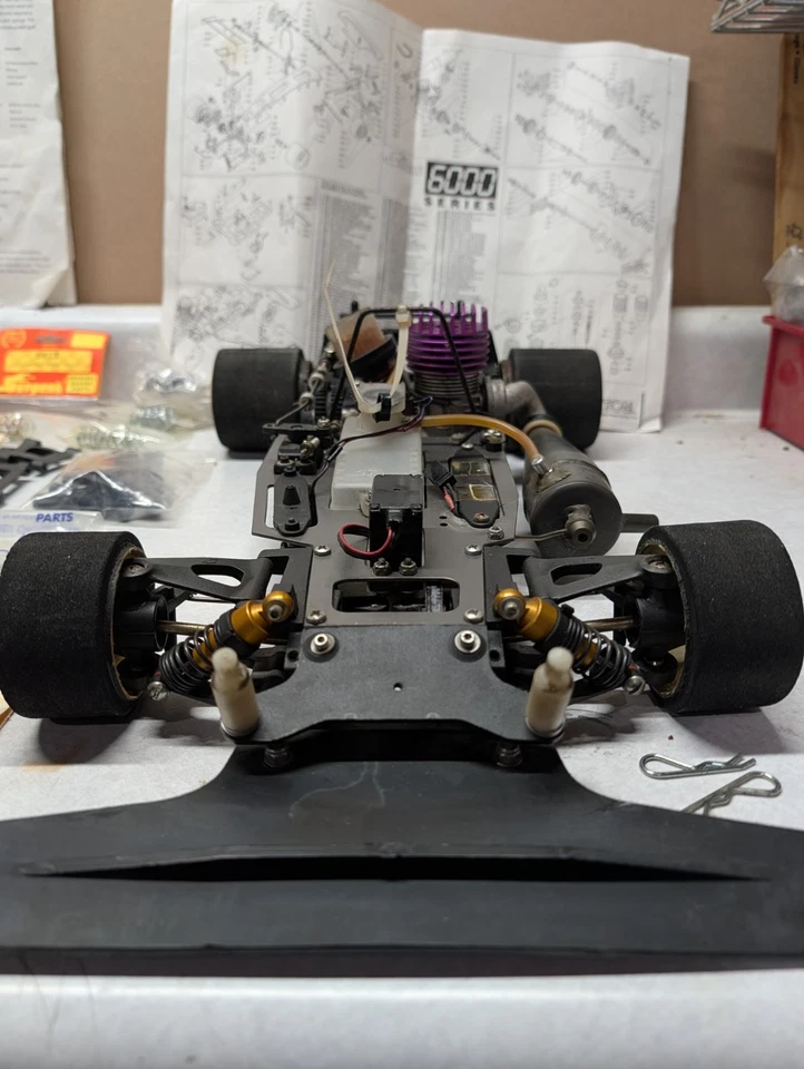 Vintage Serpent Sprint TQ On Road RC Car 1/8 6010 - Image 3 of 4