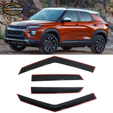 In-Channel Window Visors Fits 21-25 Chevy Trailblazer Rain Sun Guard Deflector