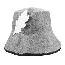 Soft Felt Water Absorbent Insulation Sauna Bucket Hat with a perfect fit