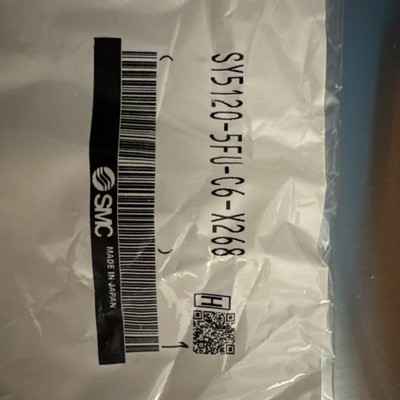 New In Box SMC SY5120-5FU-C6-X268 Solenoid Valve