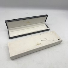 OMEGA SPEEDMASTER Boîte D'Horloge Originale En Cuir Abîmée Vintage 861