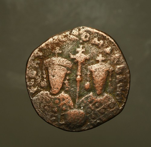B28-63 BYZANTINE Constantine VII Porphyrogenitus, with Romanus II. 913-959AD. - 第 1/2 張圖片