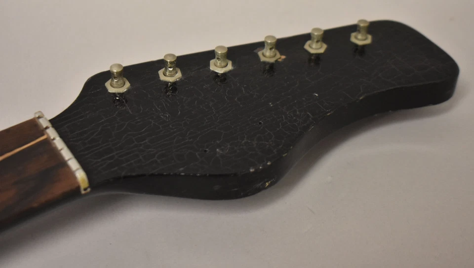 1960's Danelectro "Coral" Peghead Prototype Neck Black w/Box - Image 3 of 4