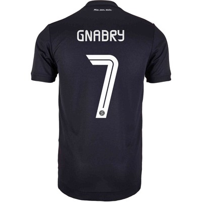 Adidas 2020-21 Bayern Munich Authentic Third Gnabry 7 ...