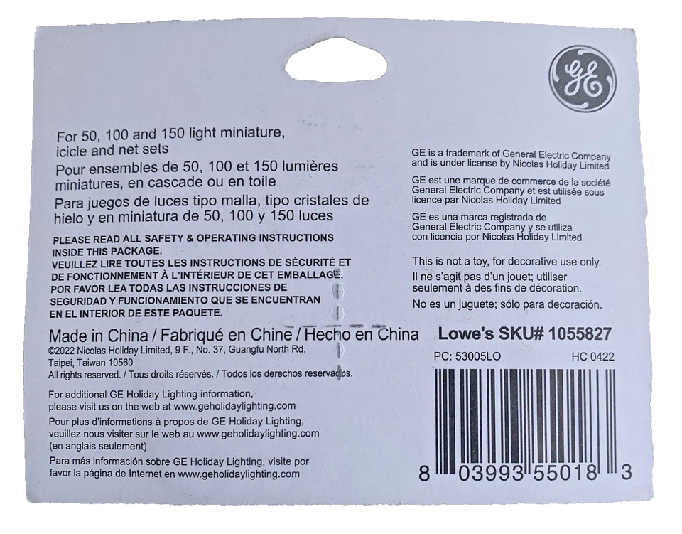 2 5 Volt GE Christmas Light Bulbs Multi Color Mini For 50 100 150 2-5-volt-ge-christmas-light-bulbs-multi-color-mini-for-50-100-150