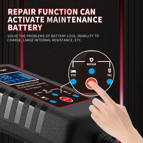 6V 12V Automatic Battery Charger Maintainer Motorcycle Trickle Float For Tender - Picture 14 of 17