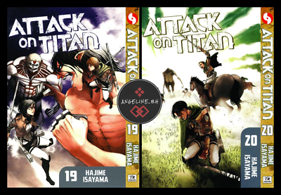 Attack On Titan Manga English Full Set Volume 1-34 (END) By Hajime