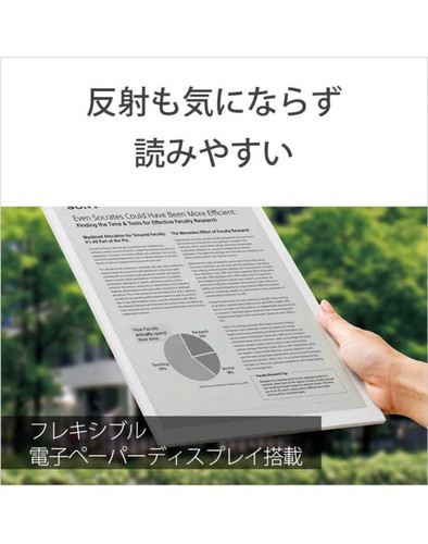 Sony DPT-RP1 Digital Paper Memo Pad Tablet A4 with Stylus Pen Used Japan - Afbeelding 22 van 24