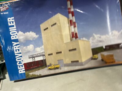 HO Scale Walthers, Recovery Boiler House Plant Kit #933-3901 Sealed 