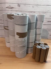 68x Packing Shipping Tape Empty Cardboard Rolls Arts & Crafts 3 1/4" x 2" + MORE