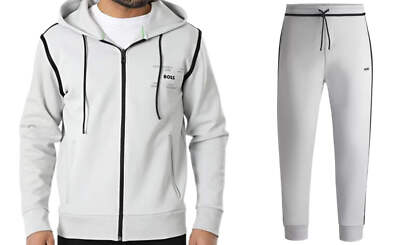 Hugo Boss 50530020-054/50530030-054 Grey Tracksuit | eBay