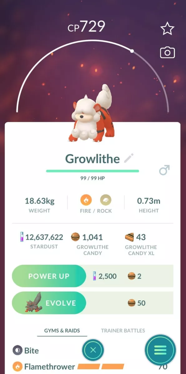 Arcanine - Pokédex