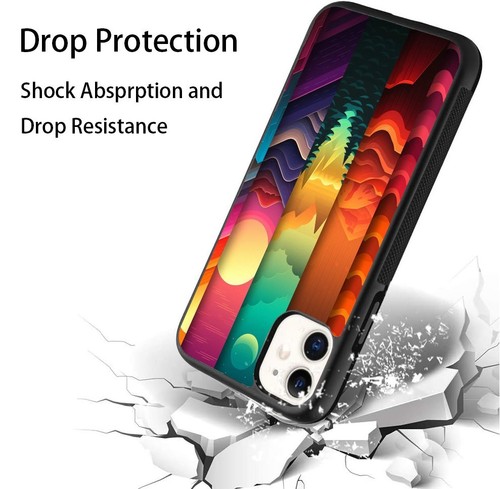 For iPhone SE4 16E 12 13 14 15 16 Pro Max Extended Range Wallpaper Case Friendly - Picture 24 of 25
