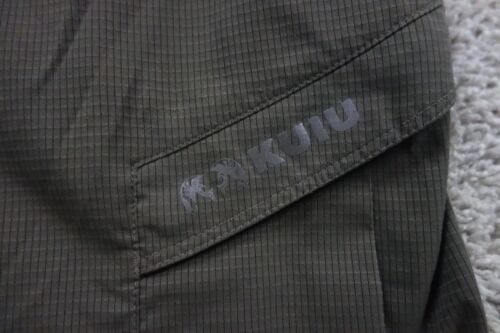 Kuiu Shorts Herren 32 grün Cargotaschen DWR Makspec Ripstop Jagd - Bild 2 von 8