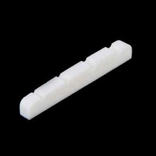 GeetarGizmos Slotted BONE NUT made for Fender PRECISION Bass - 1 5/8" / 41mm