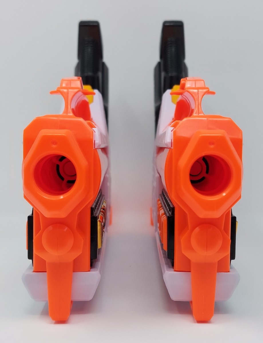 Nerf Ultra Four Dart Blaster Guns set of 2 Orange White | eBay