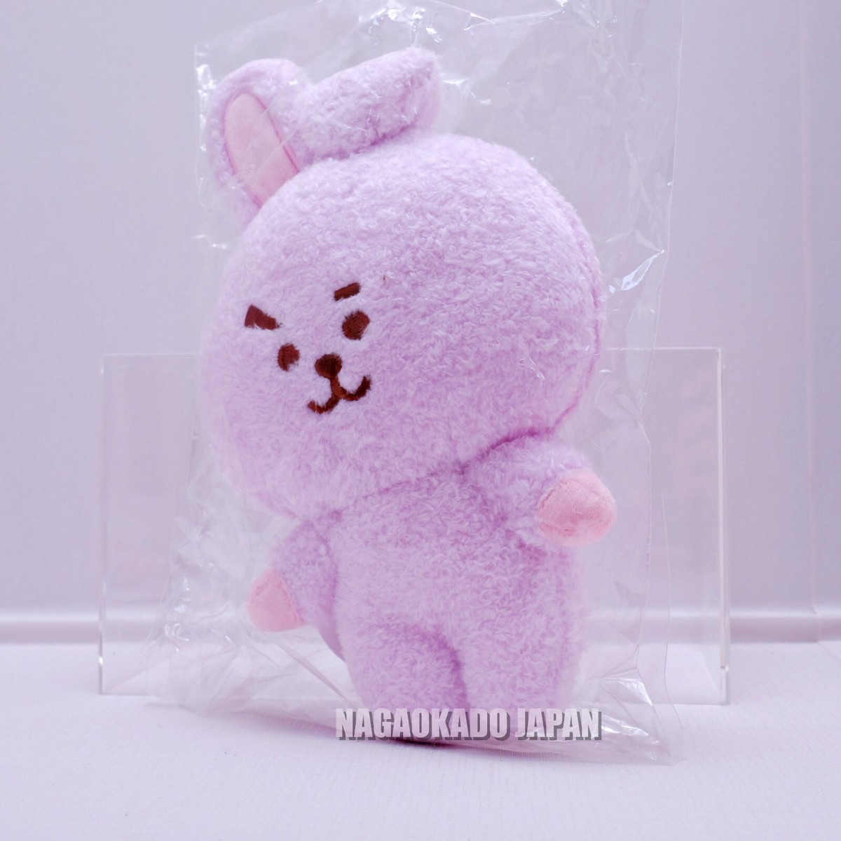 BT21 COOKY purple plush doll JAPAN LIMITED 2022 NEW LINE FRIENDS