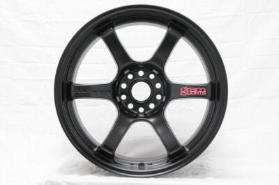 Rays 57DR Semi Gloss Black Gram Light Wheel 19x8.5 +35 5X114.3 Japan Made Cast