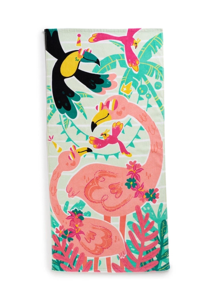 Jumping Bean, Toalla de Playa para Niños Terry Algodón Piscina Baño Viaje (Elige Patrón) Foto 3 de 3