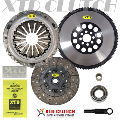 XTD PREMIUM CLUTCH KIT & CHROMOLY SOLID FLYWHEEL fits NISSAN 350Z