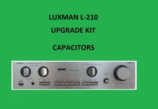 Stereo Amplifier LUXMAN L-210 Repair KIT - all capacitors