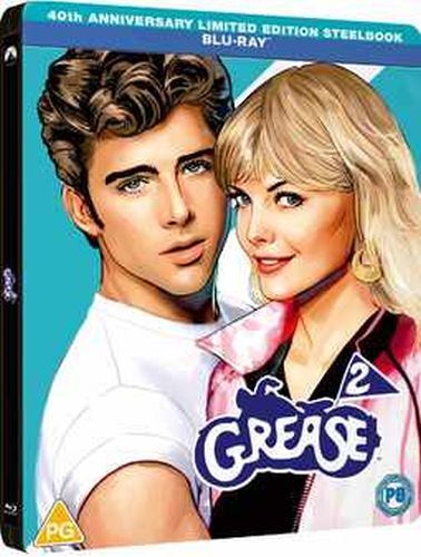 GREASE 2 LIMITED EDITION STEELBOOK   [UK] NEW  BLURAY - Picture 1 of 2