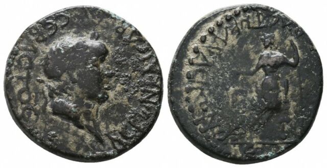 Nero Æ24 of Iconium Lykaonia. AD 62-65.