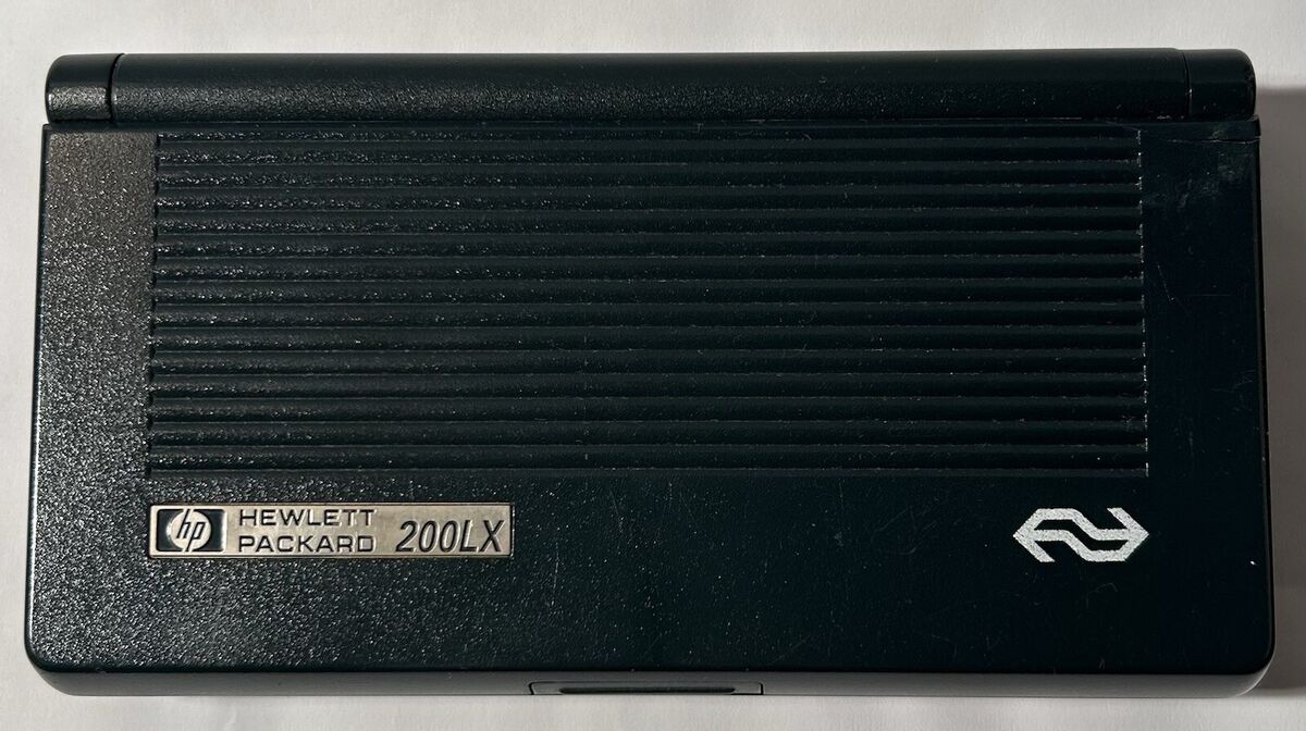 Hewlett-Packard HP 200LX Palmtop PC 2MB RAM | eBay Hewlett-Packard HP 200LX Palmtop PC 2MB RAM | eBay