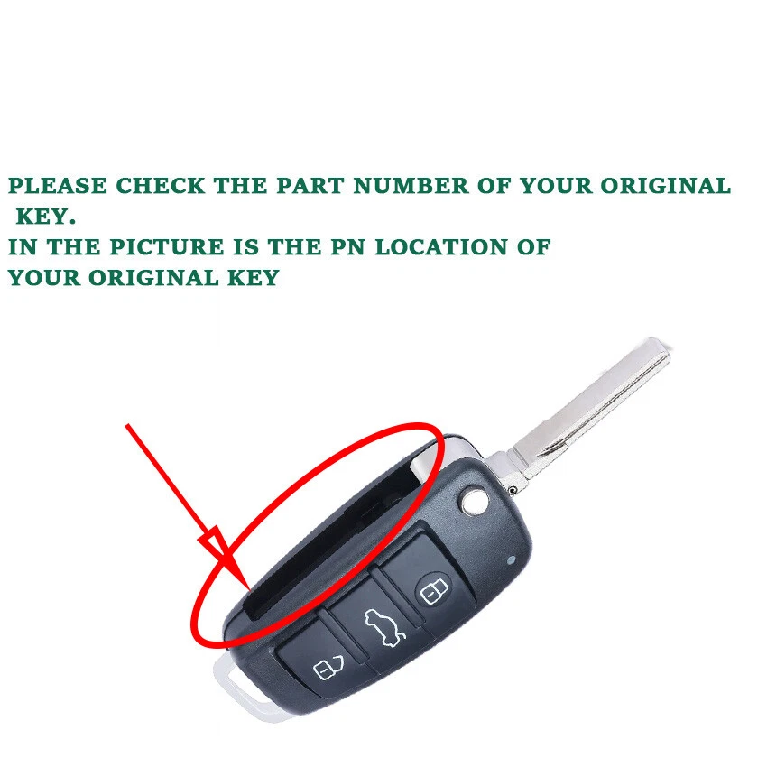 Llave remota inteligente 433 MHz 8E0 837 220 AF para Audi Q7 2007 2008 2009 2010 2011 2012 Foto 3 de 4