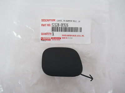 Genuine OEM Toyota 52128-0E926 Driver LH Front Tow Eye Cap 2014-2017 Highlander
